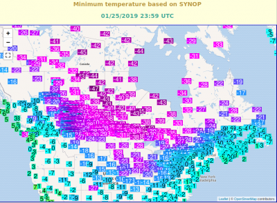 Tmin 25.01.2019