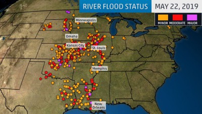 Jak jsou v USA povodnove stavy 22.05.2019
