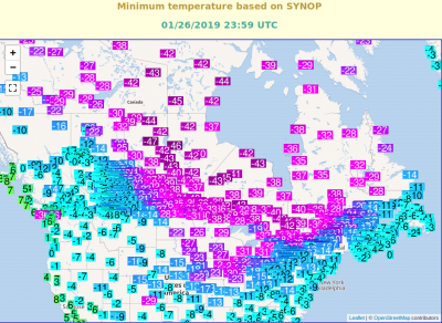 Tmin 26.01.2019