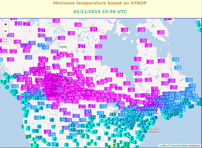 Tmin 11.02.2019